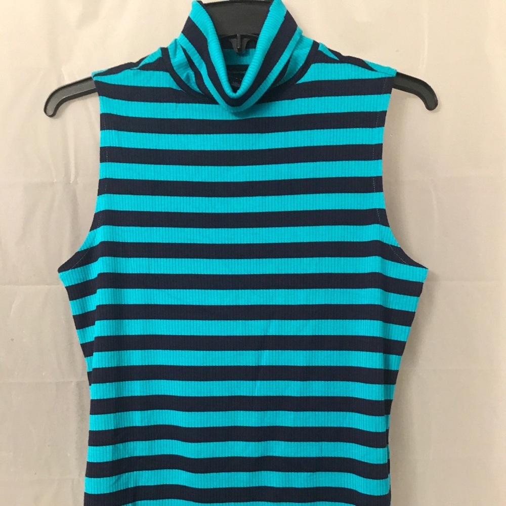 Tommy Hilfiger striped, sleepless turtle-neck